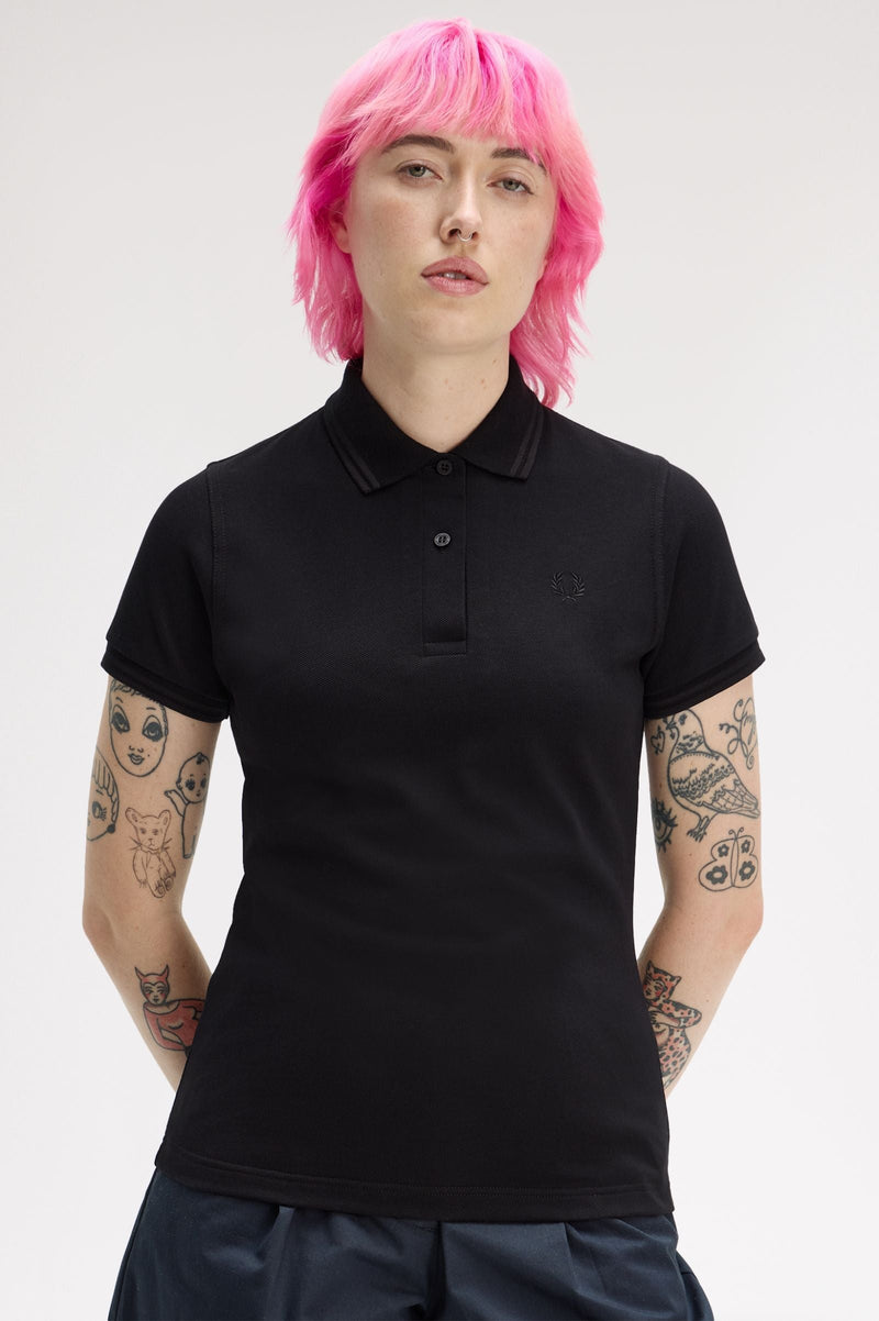 TWIN TIPPED FRED PERRY SHIRT