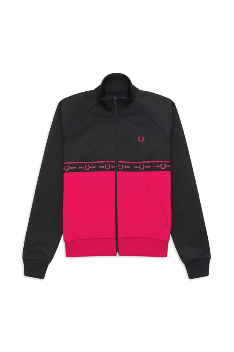 Fred perry colour top block track jacket