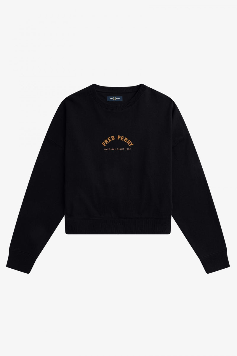 Fred Perry Arch Branded Sweatshirt