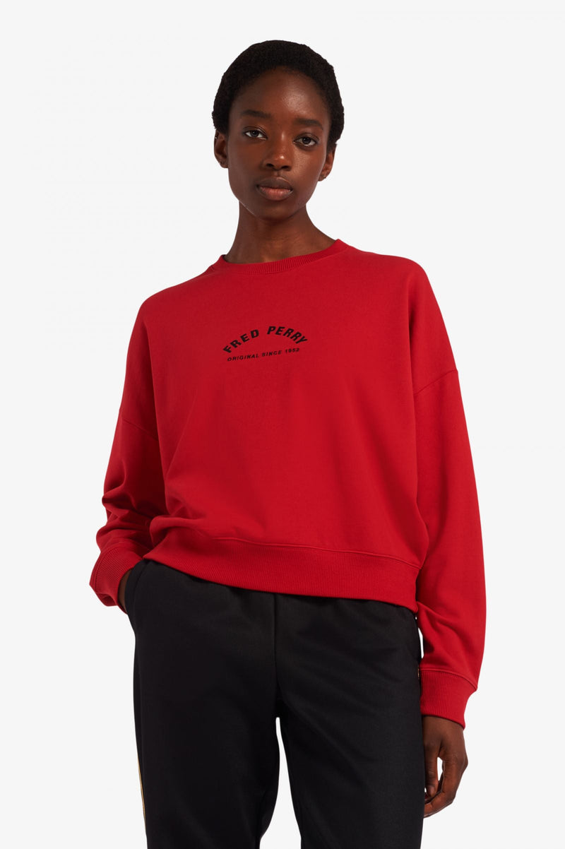 Fred Perry Arch Branded Sweatshirt