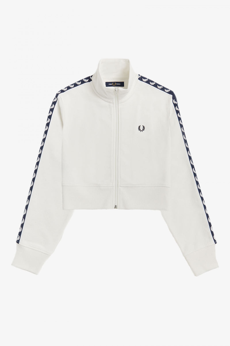 Fred Perry Cropped Taped Track Jacket