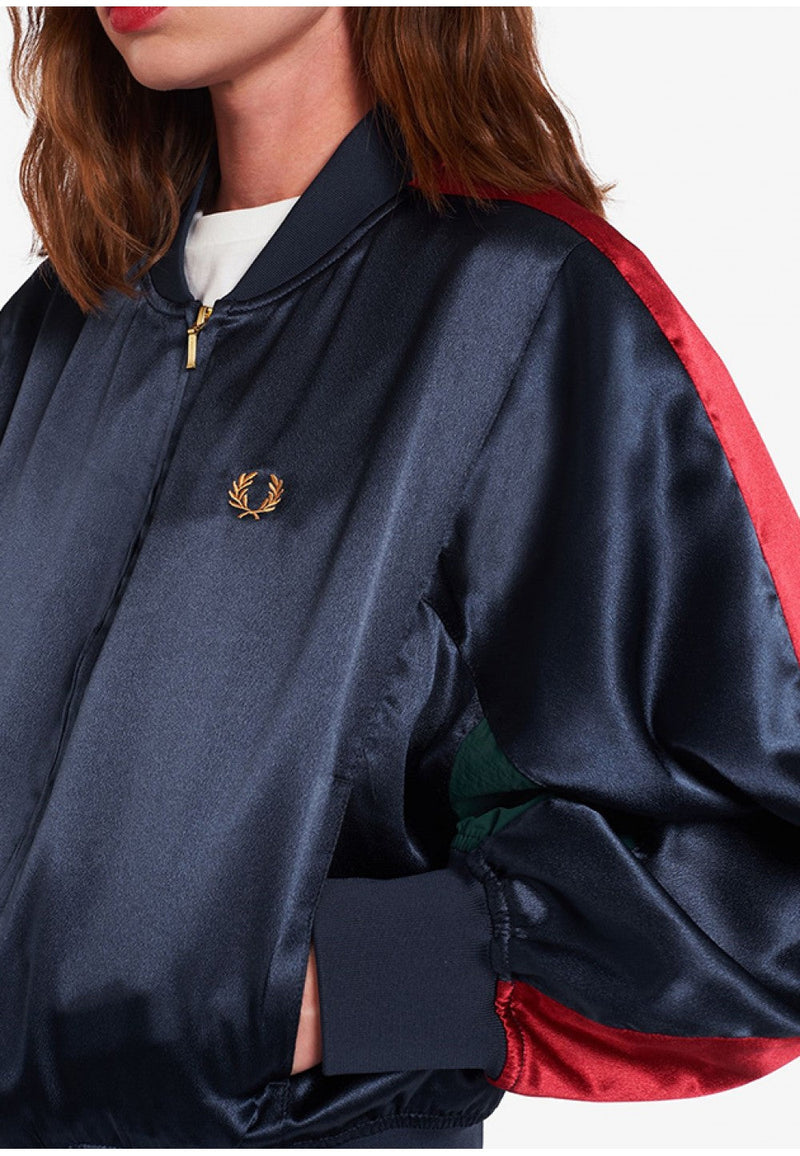 Fred Perry Contrast Panel Bomber Jacket